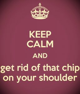 chip on ones shoulder
