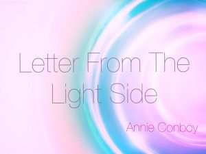 Letter From The Light Side